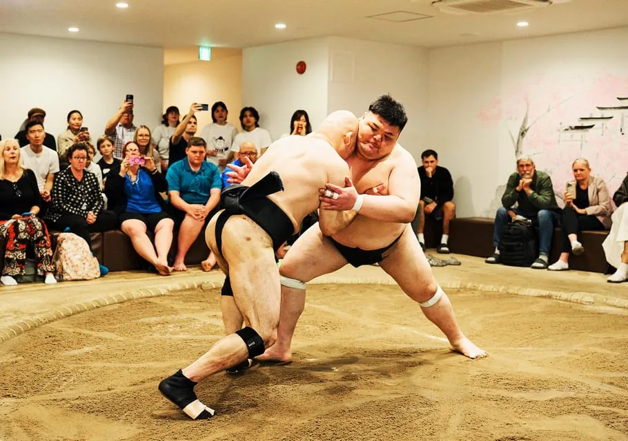 Osaka: Sumo Experience with Live Show & Audience Challenge